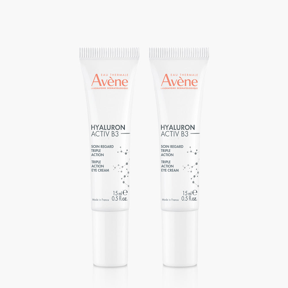 Avene Hyaluron Active B3 Triple Active Eye Cream 15ml (Pack of 2)