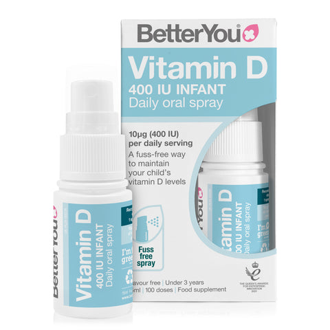 Spatone BetterYou Vitamin D Infant Daily Oral Spray 3-Month Supply