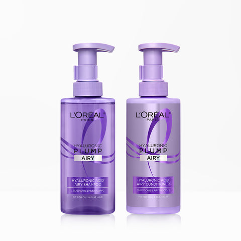 L'Oreal Paris Scalp Mild-Acid Hyaluronic Ampoule Shampoo 440ml + Ampoule Hair Pack 440ml Set