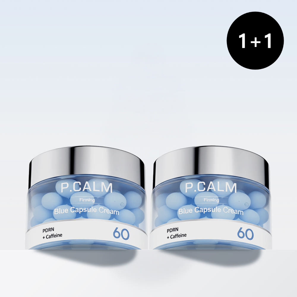 Pcalm PDRN Caffeine Blue Capsule 60 Cream 50ml (2 Pack)