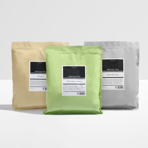 One Thing Modeling Pack 1kg (Houttuynia / Hyaluronic Acid / Collagen)
