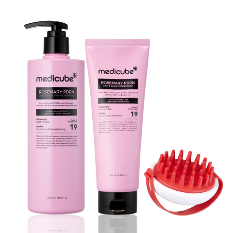 Medicube Rosemary PDRN Hair Loss Relief 2-Piece Set (Shampoo 400ml + Conditioner 250ml)