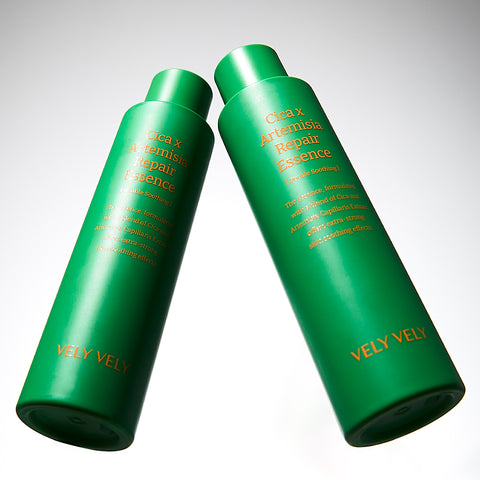VELY VELY Cica Injin Ssuk Repair Skincare 3-Piece Set (Toner + Essence + Cream)