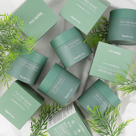 Farmstay Tea Tree Biome Calming Cream 80ml (3 pack)
