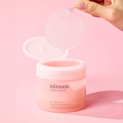 Mixsoon PDRN Collagen Toner Pads 110 Sheets (2 Pack)