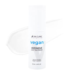 3W Clinic Vegan Intensive Light Sun Serum bottle on a white background
