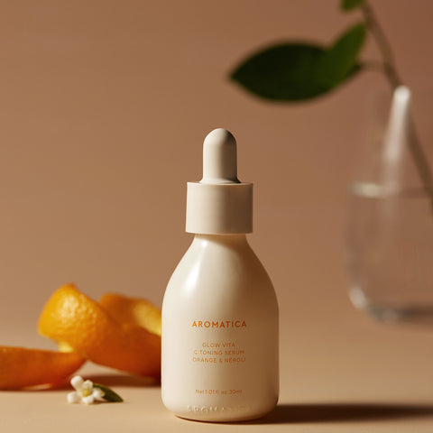 Aromatica Glow Vita C Toning Serum Orange & Neroli 30ml