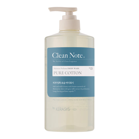 Kerasys Clean Note Perfume Body Wash 800ml - Pure Cotton