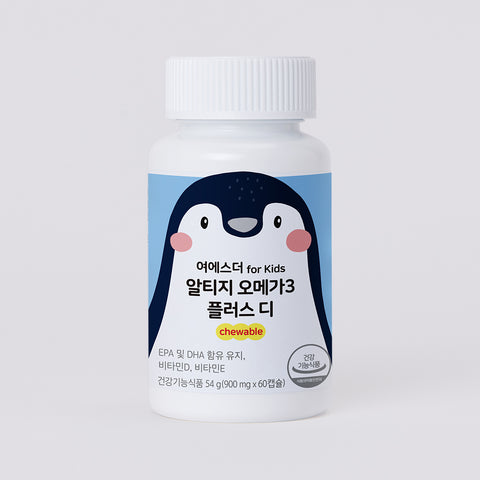 Esther Formula for Kids rTG Omega-3 Plus D Chewable