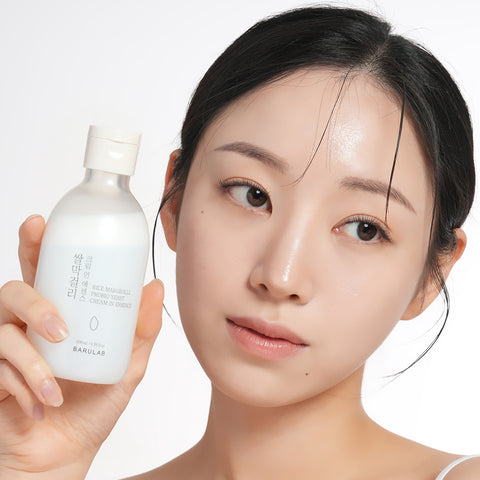 Barulab Rice Makgeolli Probiotic Yeast Cream-In-Essence 200ml