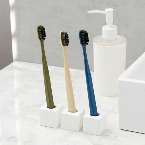 Clio Deep Square Touch Soft Ultra-Fine Bristle Toothbrush - 15 Individually Packaged