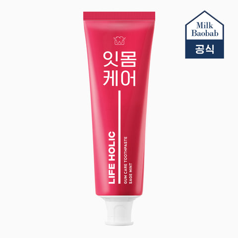 Milk Baobab Lifeholic Gum Care Toothpaste Sage Mint 100g