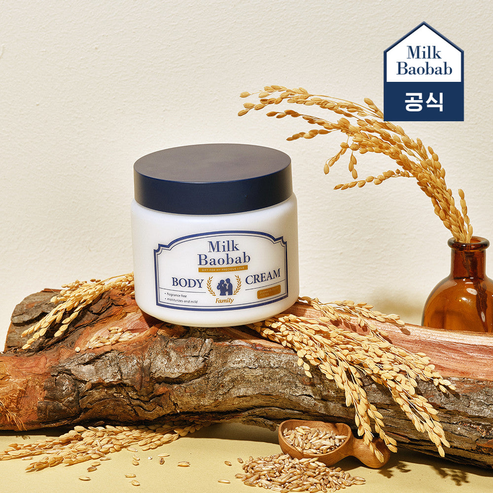 Milk Baobab Family Body Cream Unscented 500g
