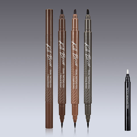 Clio Kill Brow Dual Tattoo Pen Set (Tattoo Pen + Remover Pen)
