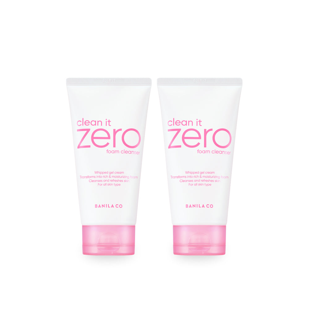 Banila Co Clean It Zero Foam Cleanser 150ml (2 Pack) Set