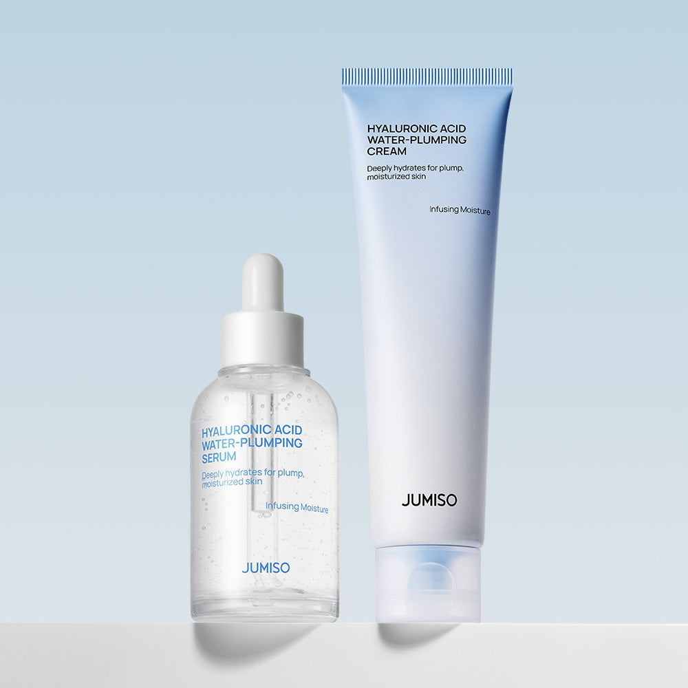Jumiso Hyaluronic Acid Water Plumping Serum 50ml + Hydrating Cream 100ml 2-Piece Set
