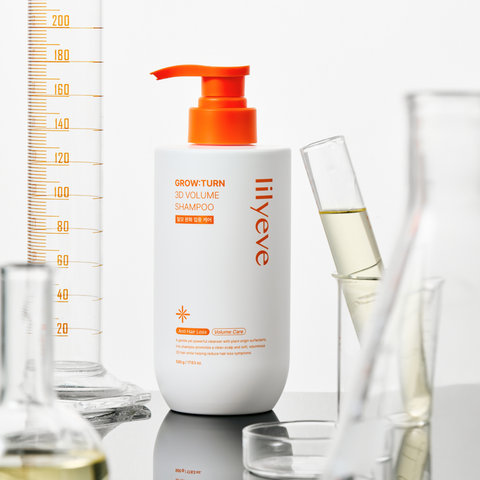 Lilyeve Grow Turn Ampoule 100ml x4 + Shampoo 500ml + Shampoo Refill 200ml