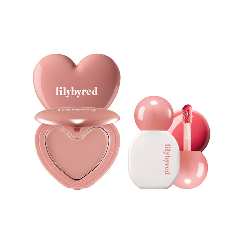 lilybyred Love Beam Cheek Balm + Sugar Lapping Tint Gloss 2-piece Set