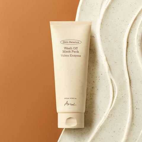 Ariul Skin Balance Yulmu Enzyme Wash-Off Mask 200ml (Includes Pack Brush)