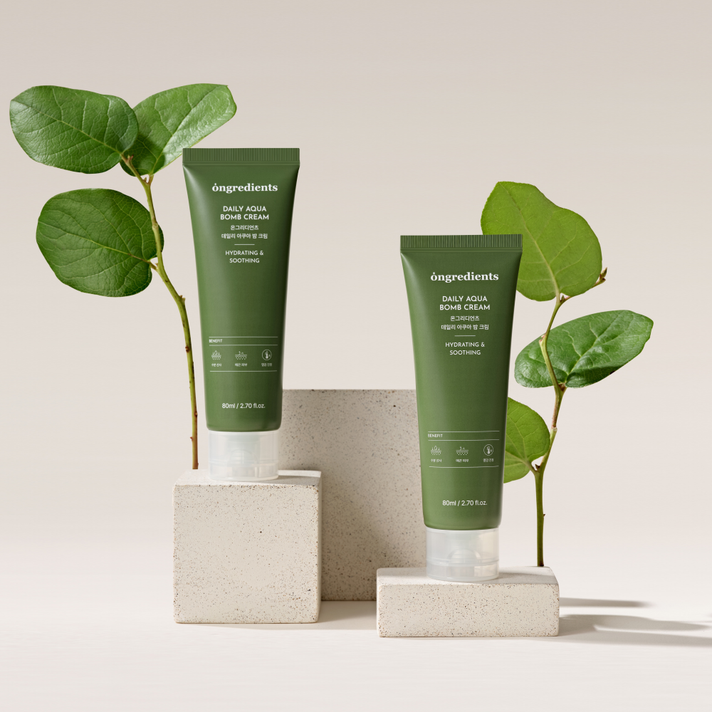 Ongredients Daily Aqua Balm Cream 80ml (2 Pack)