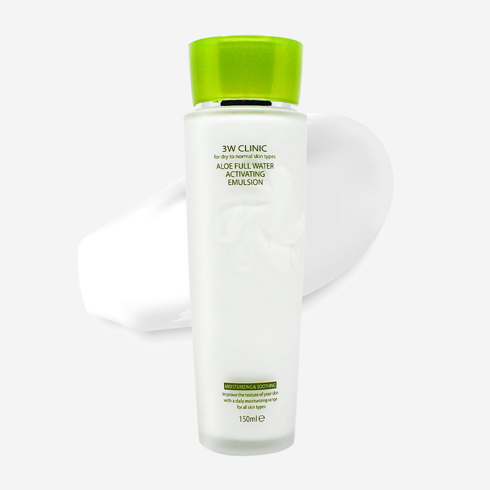 3W Clinic Aloe Full Water Activating Emulsion 150ml