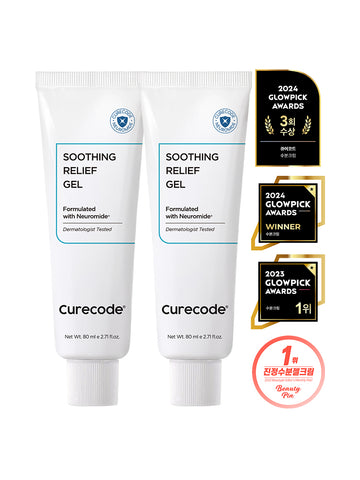 CureCode Soothing Relief Gel Cream 80ml (2 Pack)