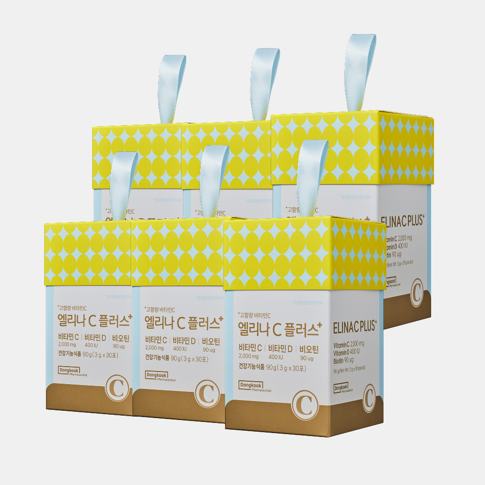 DongKook Elina C Plus 3g x 30 Sachets (6 Pack)