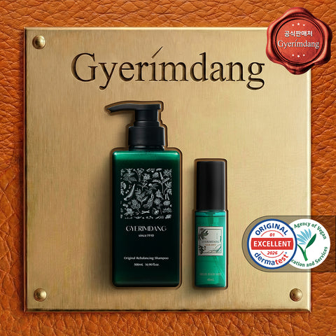 Gyerimdang Premium Natural Hair-Loss Shampoo 500ml + Premium Scalp Soothing Hair Mist 40ml