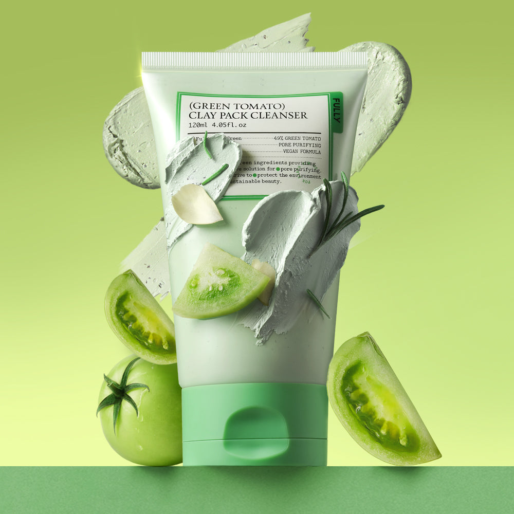 Fully Green Tomato Clay Pack Cleanser 120ml