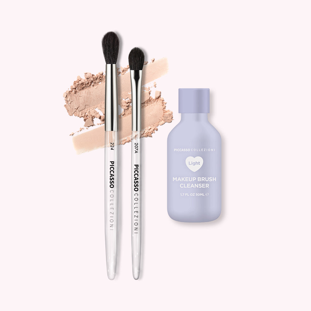 Picasso Collezioni Natural Eye Set (224 + 207A) Free Cleanser Light 50ml