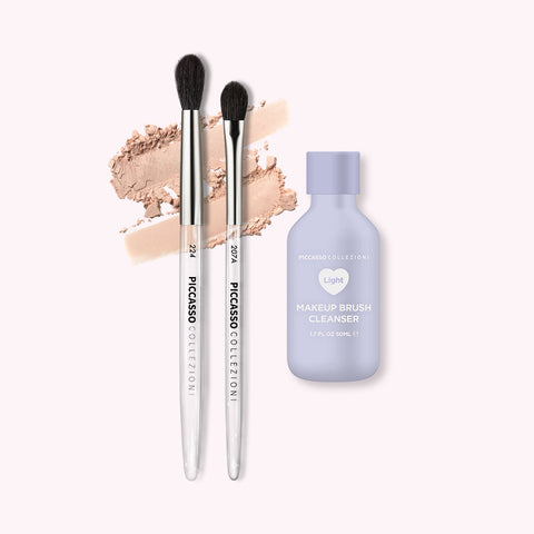 Picasso Collezioni Natural Eye Set (224 + 207A) Free Cleanser Light 50ml