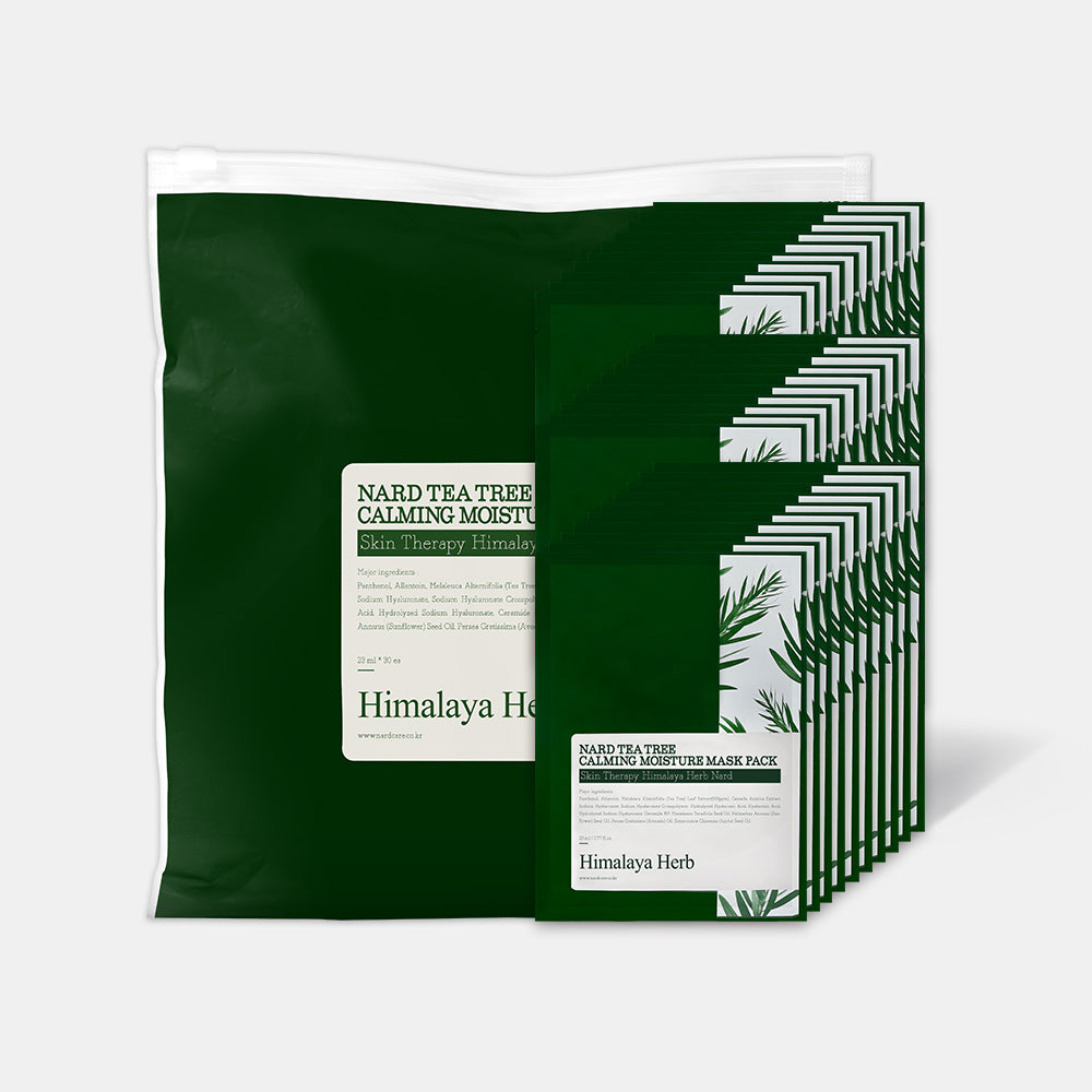 Nard Tea Tree Soothing Moisture Sheet Mask 23ml (30 Pack)