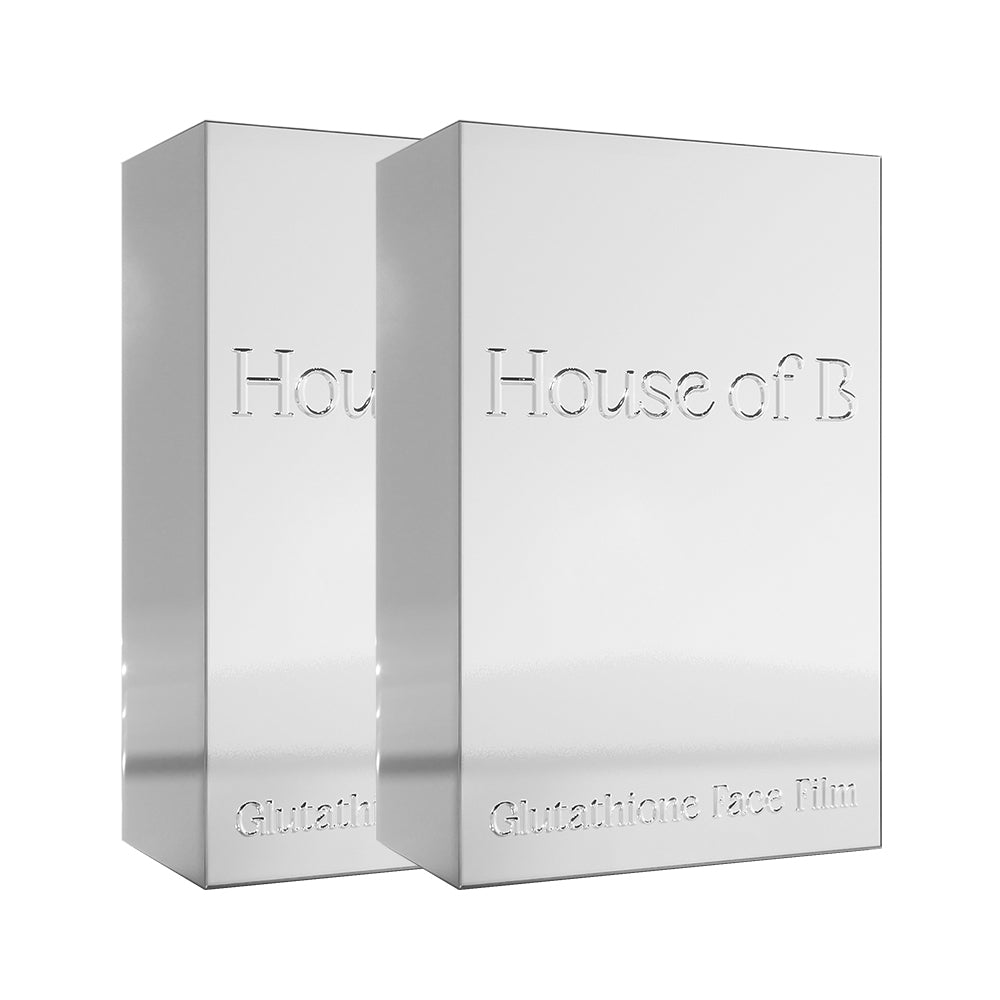House of B Glutathione Face Film 12 Sheets (2-Box Set)
