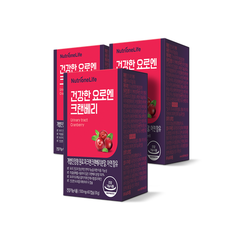 Nutrione Healthy Uro N Cranberry 3-Box (3-Month) Capsules