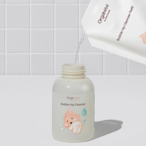 Orgabebe Baby Bum Cleanser Refill 250ml (2 Pack)