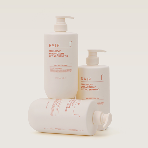 RAIP Beer Yeast PDRN Beernuka Volume Lifting Anti-Hair Loss Shampoo 1021ml