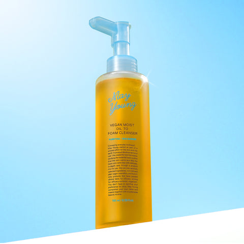 Mayyoung Vegan Moist Oil-to-Foam Cleanser 195ml (1pc)