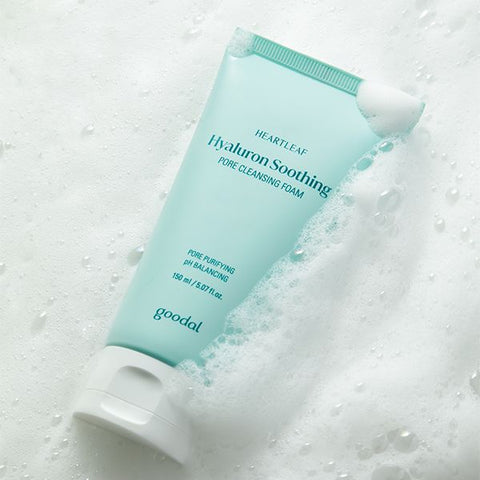 Goodal Clear Houttuynia Hyaluron Soothing Pore Cleansing Oil 200ml + Cleansing Foam 150ml Set
