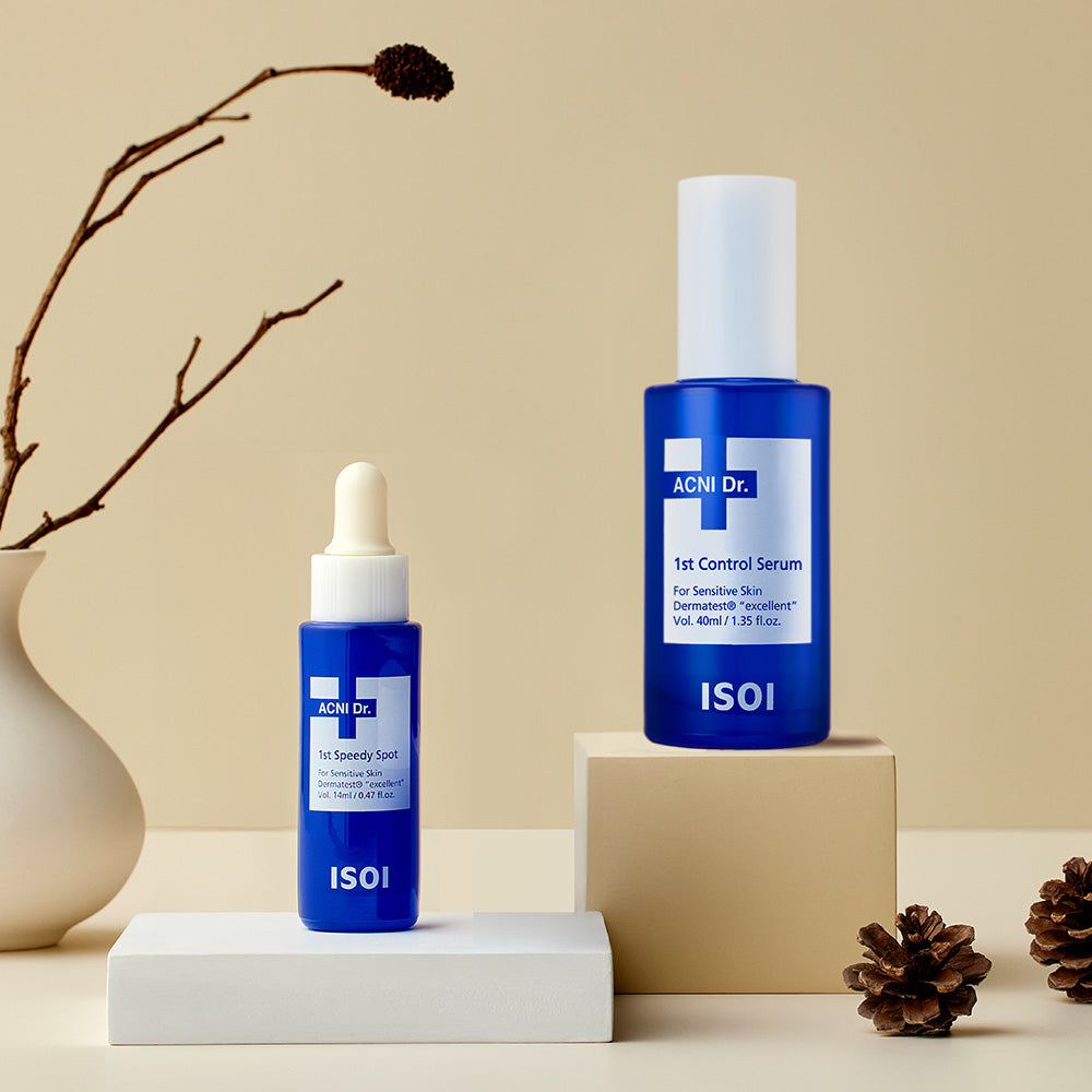 ISOI Acne Doctor First 2-Piece Set (Serum 40ml + Spot 14ml)