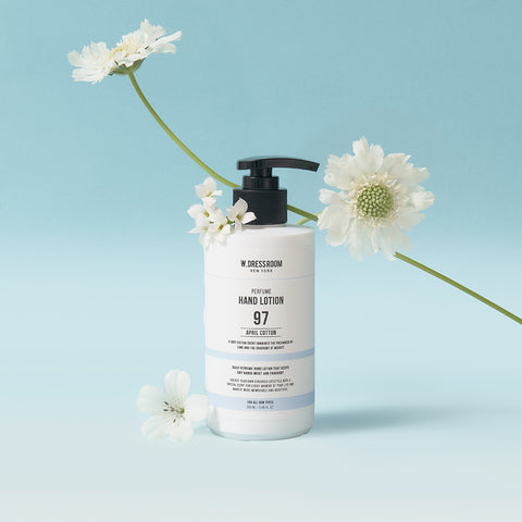 W.Dressroom Perfume Hand Lotion No.97 April Cotton 280ml (2 Pack)
