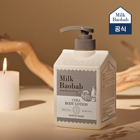 Milk Baobab Cera Shampoo White Soap, 1.2L
