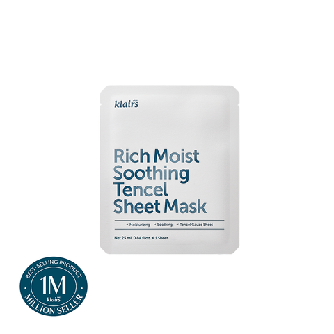 Dear Klairs Rich Moist Soothing Tencel Sheet Mask 25ml