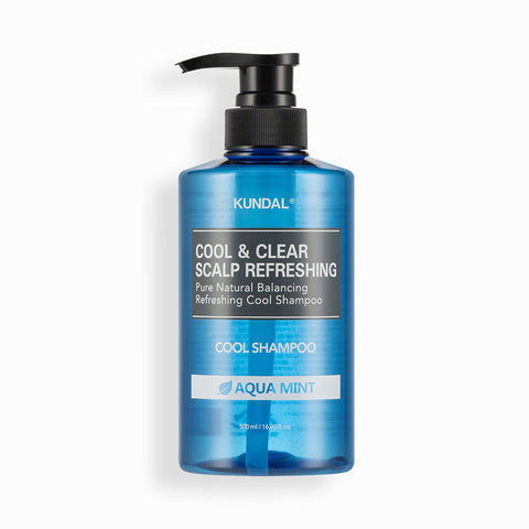 Kundal Cool Shampoo 500ml + Cool Body Wash 500ml Aquamint (2-Piece set)
