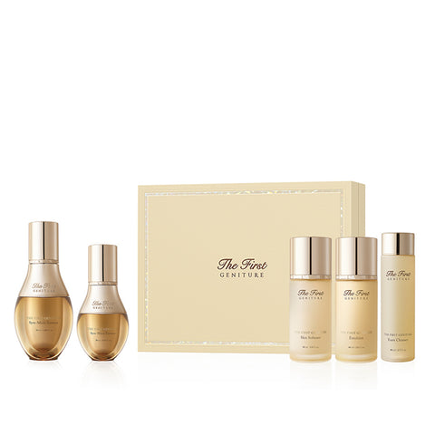 OHUI The First Geniture Sim Micro Essence 50ml + Skin Softener 60ml + Emulsion 60ml - 3-Piece Set