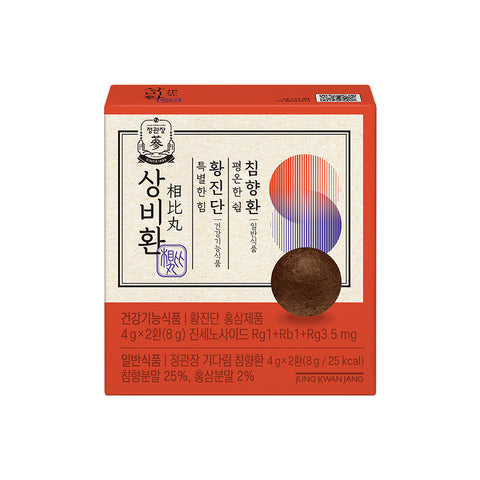 JungKwanJang Sangbihwan (Hwangjindan 4g x2 + Chimhyanghwan 4g x2) 3-day set