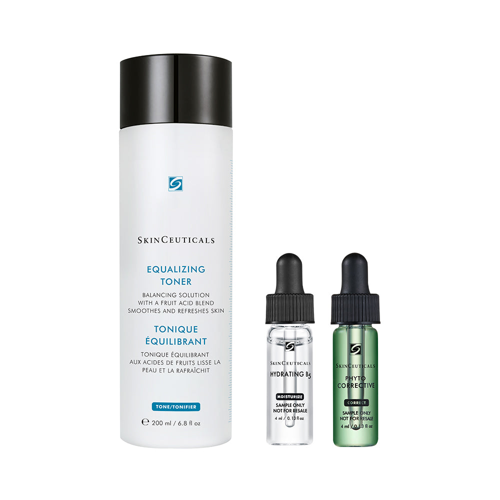 SkinCeuticals Equalizing Toner 200ml Set (with Soothing and Moisturizing Serum 8ml)