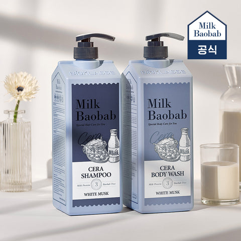Milk Baobab Cera Shampoo (White Musk) 1.2L