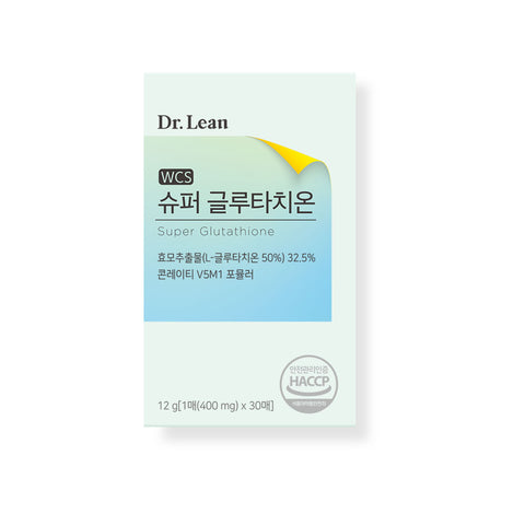 Dr. Lean Song Joong-ki Super Glutathione Film 400mg x 30 sheets (3 Pack)s (3-month supply)