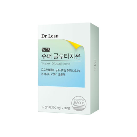 Dr. Lean Song Joong-ki Super Glutathione Film 400mg x 30 sheets (3 Pack)s (3-month supply)