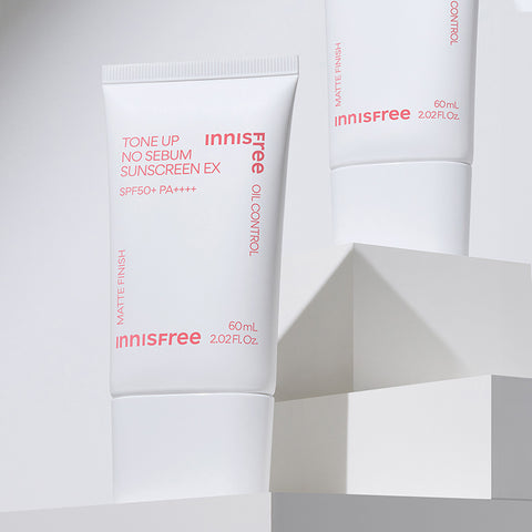 Innisfree Tone-up No-Sebum Sunscreen EX 60ml (2 pack)
